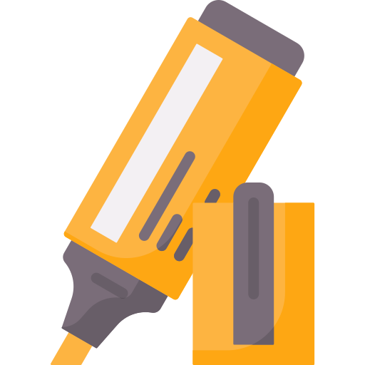 Highlighter Special Flat icon