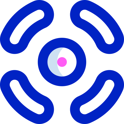 파이 차트 Super Basic Orbit Color icon