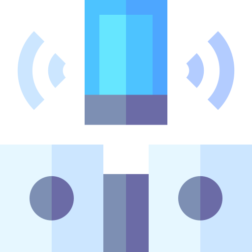 Speaker Basic Straight Flat icon