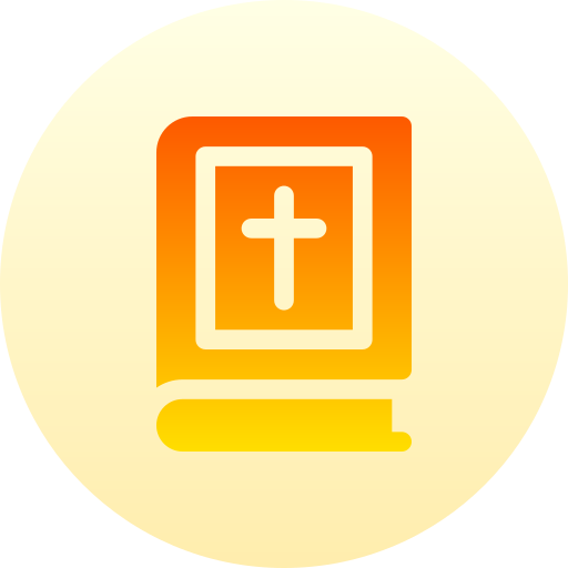 bibbia Basic Gradient Circular icona