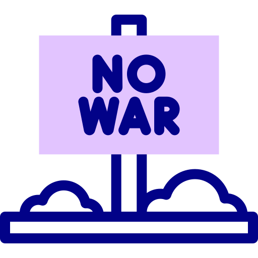 No war Detailed Mixed Lineal color icon