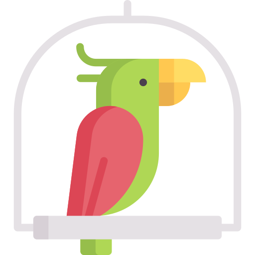 papuga Special Flat ikona