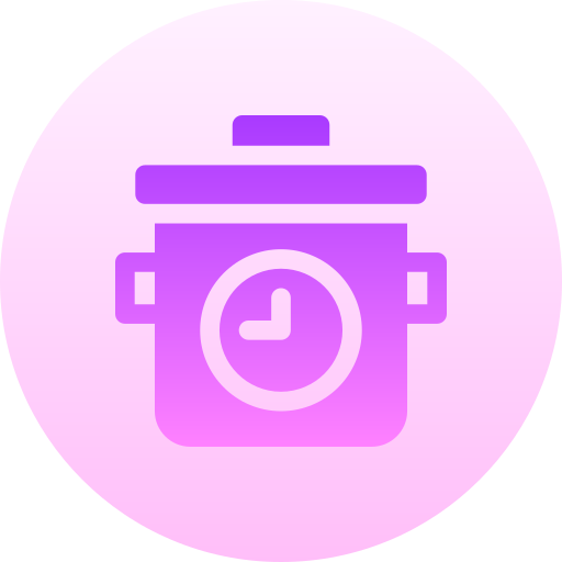 調理時間 Basic Gradient Circular icon