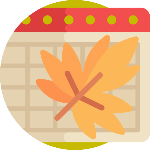 jesień Detailed Flat Circular Flat ikona