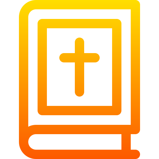 聖書 Basic Gradient Lineal color icon