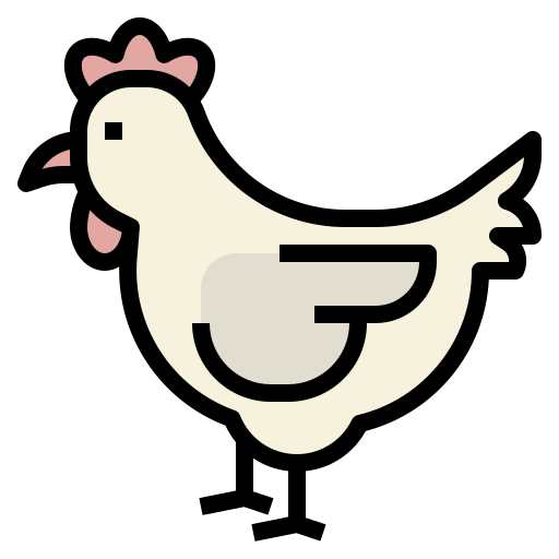 Курица Generic Outline Color иконка