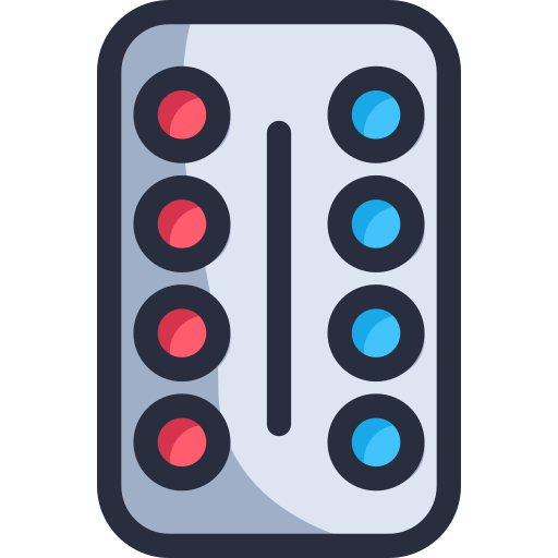 Blister Generic Outline Color icon
