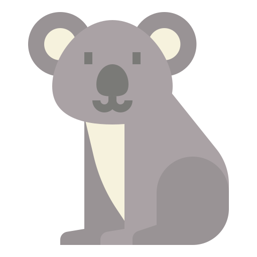 Koala Generic Flat icon