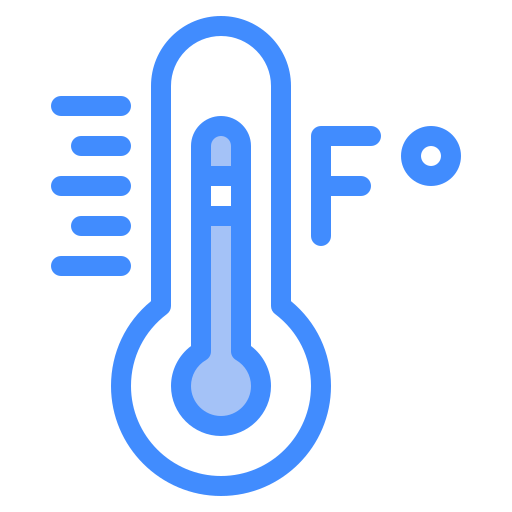temperatura calda Generic Blue icona