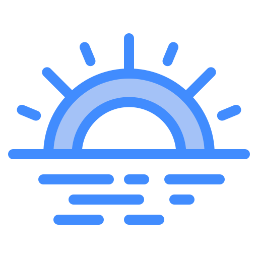 Sun Generic Blue icon