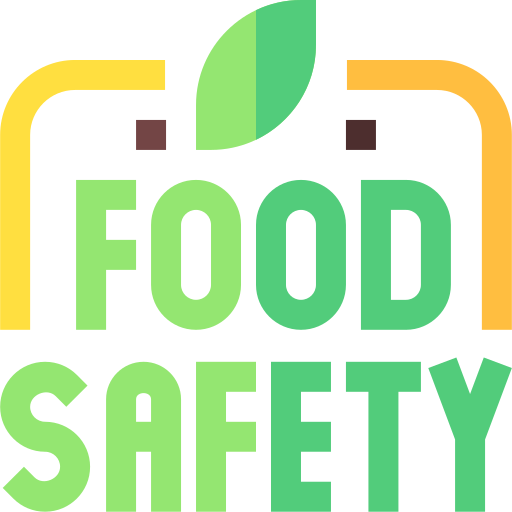 Food safety Basic Straight Flat icon