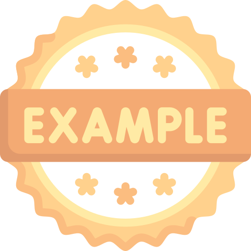 Example Special Flat icon