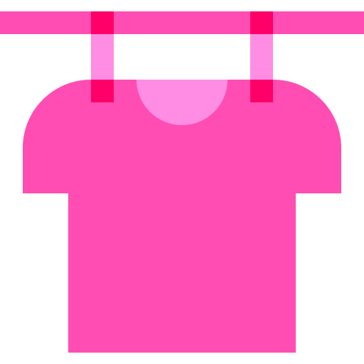 Clothes Basic Sheer Flat icon