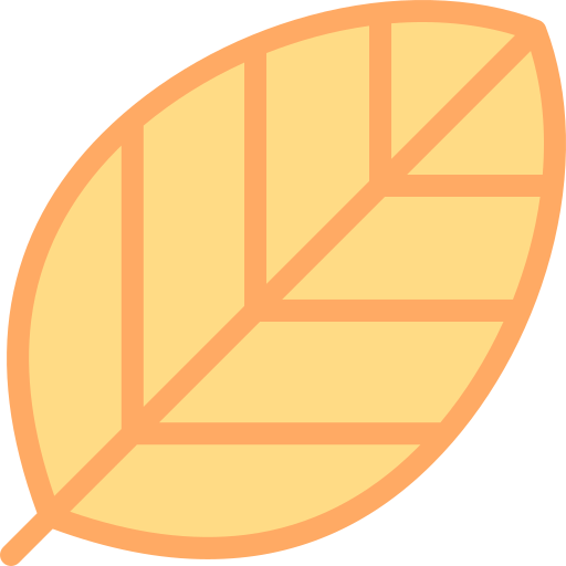 Leaf Detailed color Lineal color icon