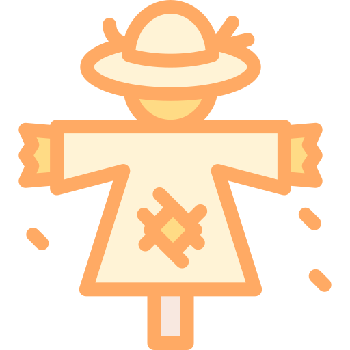 Scarecrow Detailed color Lineal color icon