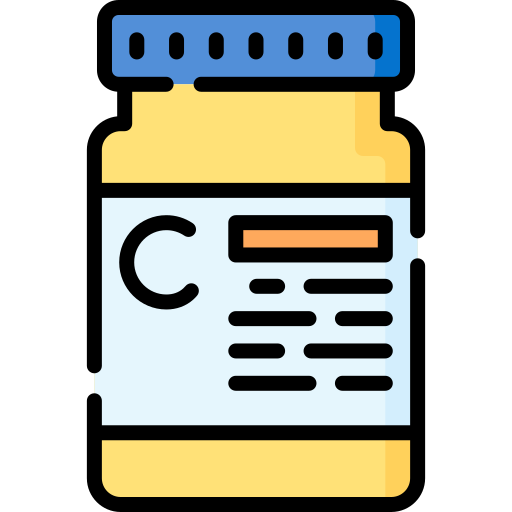 vitamin c Special Lineal color icon