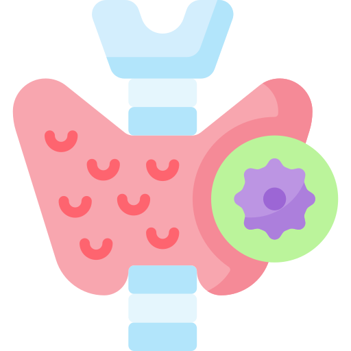Thyroid Special Flat icon