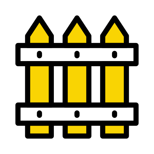 국경 Vector Stall Lineal Color icon