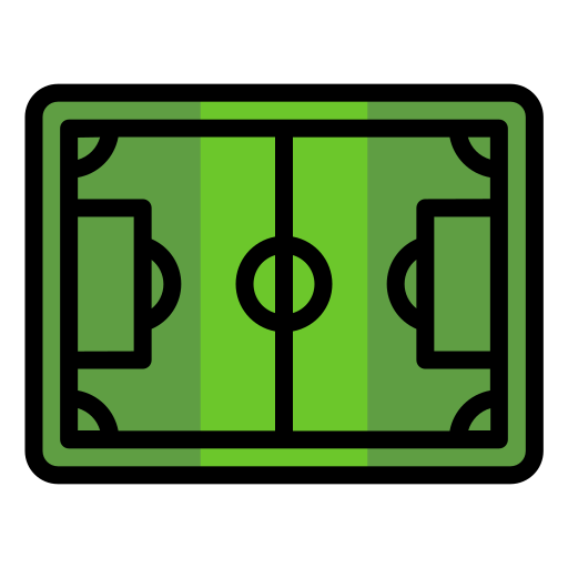 フットボール Generic Outline Color icon