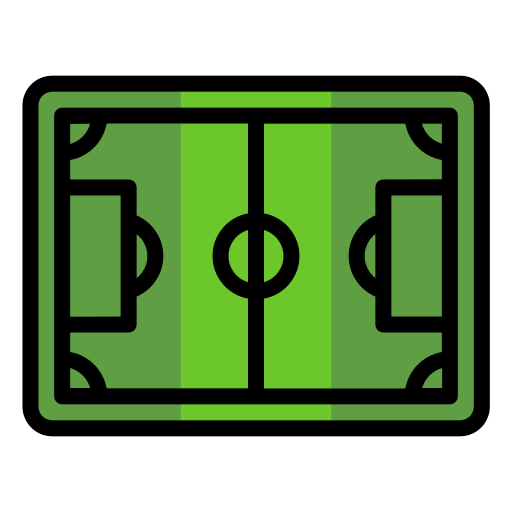 fútbol Generic Outline Color icono