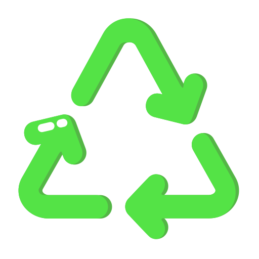 Recycle sign Generic Flat icon