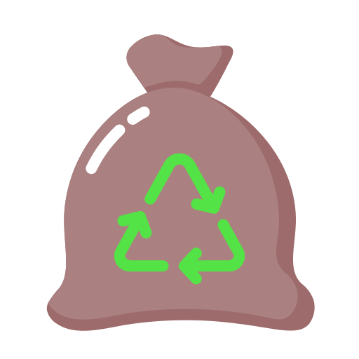 recycelte tasche Generic Flat icon
