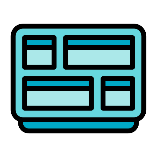Tray Generic Outline Color icon
