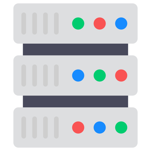 almacenamiento del servidor Generic Flat icono