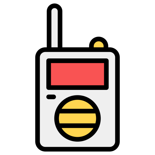 walkie-talkies Generic Outline Color icono