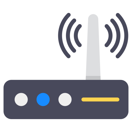wi-fi роутер Generic Flat иконка