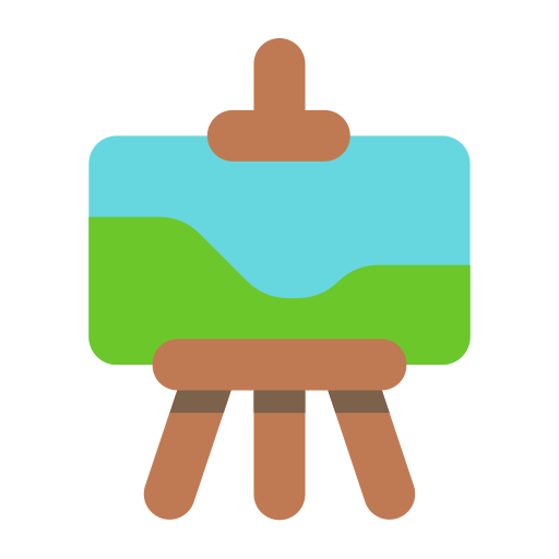 Easel Generic Flat icon