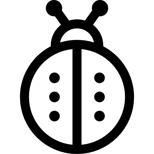 무당벌레 Basic Rounded Lineal icon