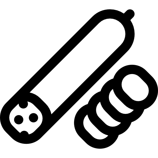 サラミ Basic Rounded Lineal icon