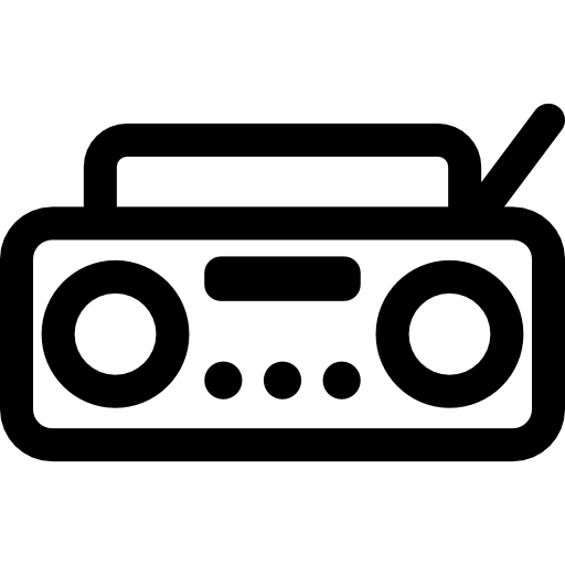 radio Basic Rounded Lineal Icône