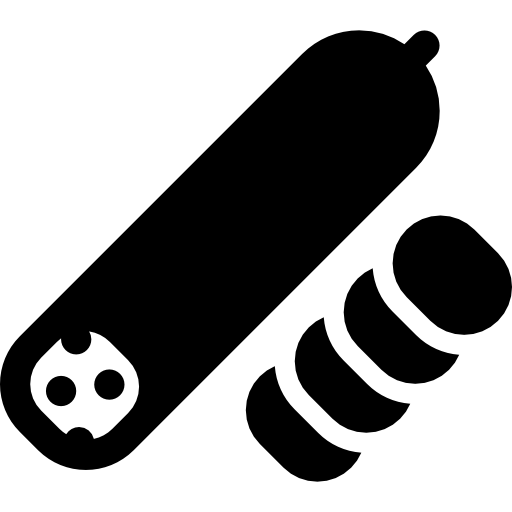 Salami Basic Rounded Filled icon