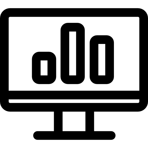 analityka Basic Rounded Lineal ikona