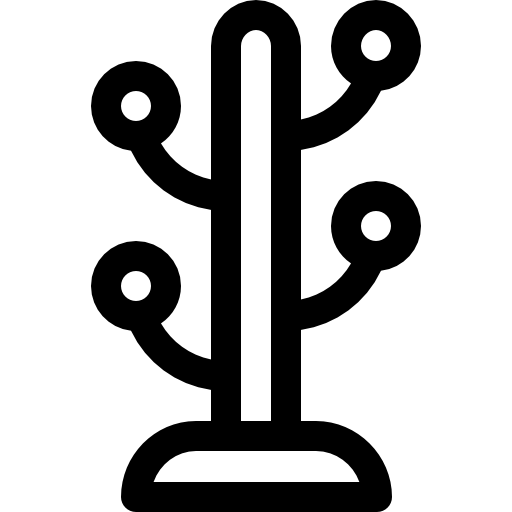 stojak Basic Rounded Lineal ikona
