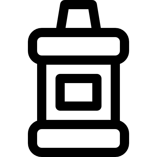 mundwasser Basic Rounded Lineal icon