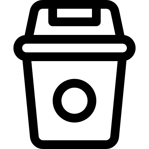 müll Basic Rounded Lineal icon