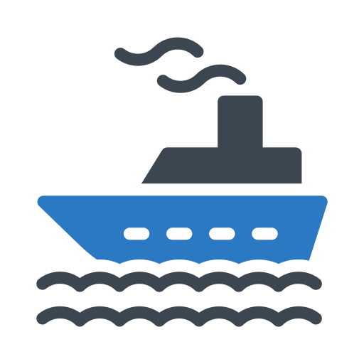 jacht Generic Blue icoon