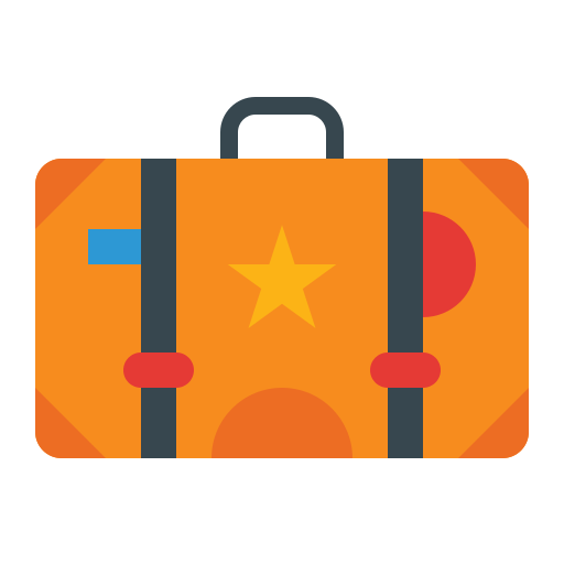 Suitcase Generic Flat icon