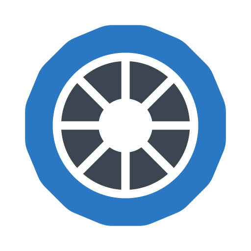 타이어 Generic Blue icon