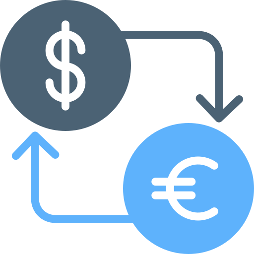 cambio de divisas Generic Fill & Lineal icono