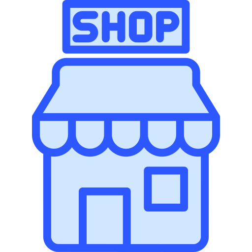 tienda Generic Blue icono
