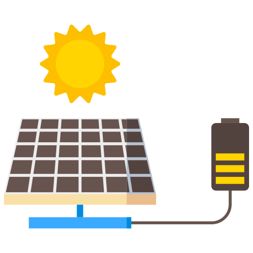 zonne energie Generic Flat icoon