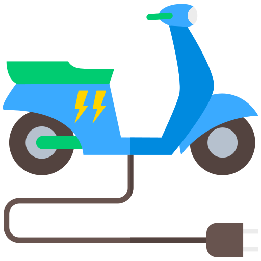 Electric scooter Generic Flat icon