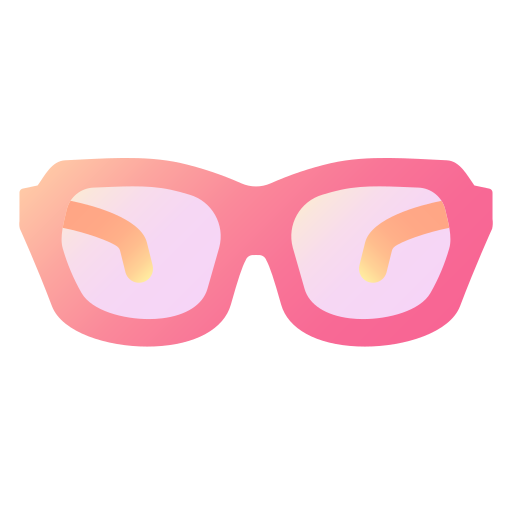 lunettes Generic Flat Gradient Icône