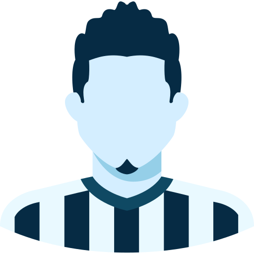 Soccer player Generic Blue icon