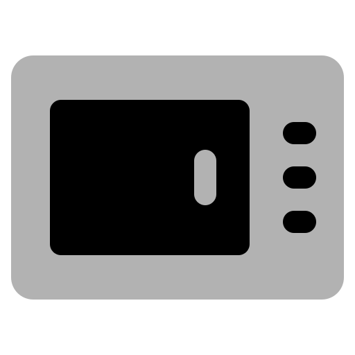 電子レンジ Generic Grey icon