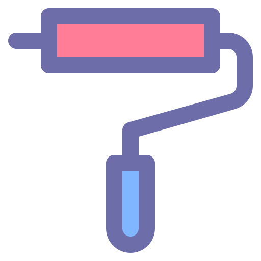 ローラー Generic Outline Color icon